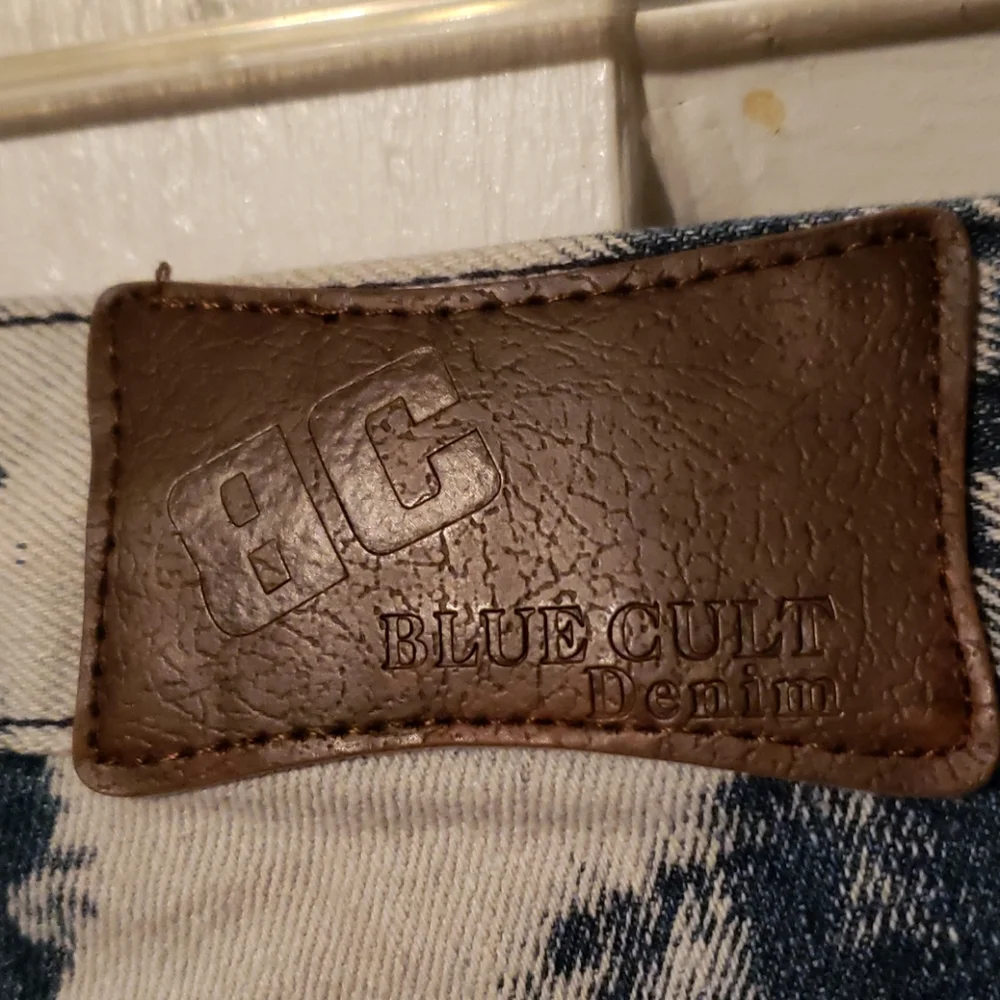 Blue Cult Denim Shorts - Picture 3 of 6